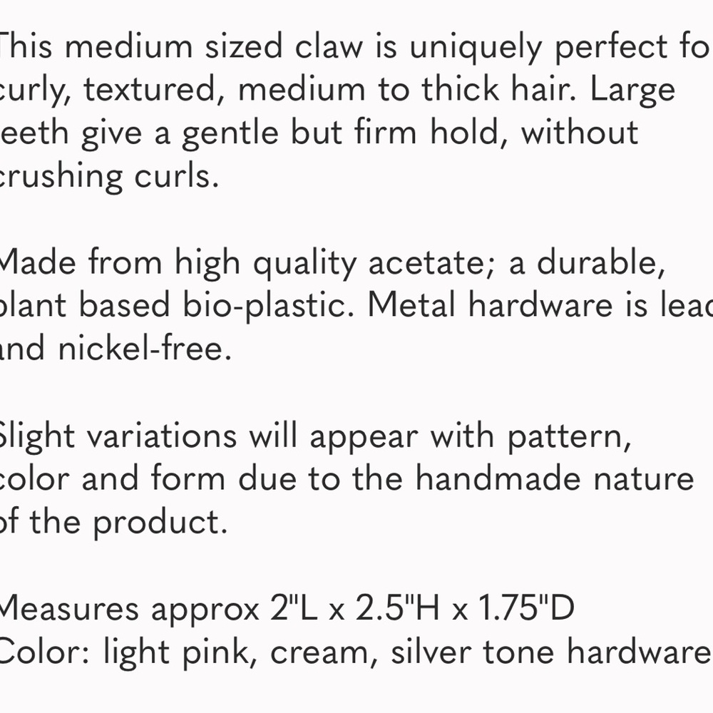 Chunks Suki Claw and Ursa Claw Clips - Picture 7 of 8